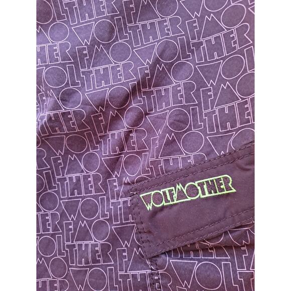 Billabong‎ Wolfmother Design Shorts Eco Recycled Fabric Size 32 - Picture 2 of 7